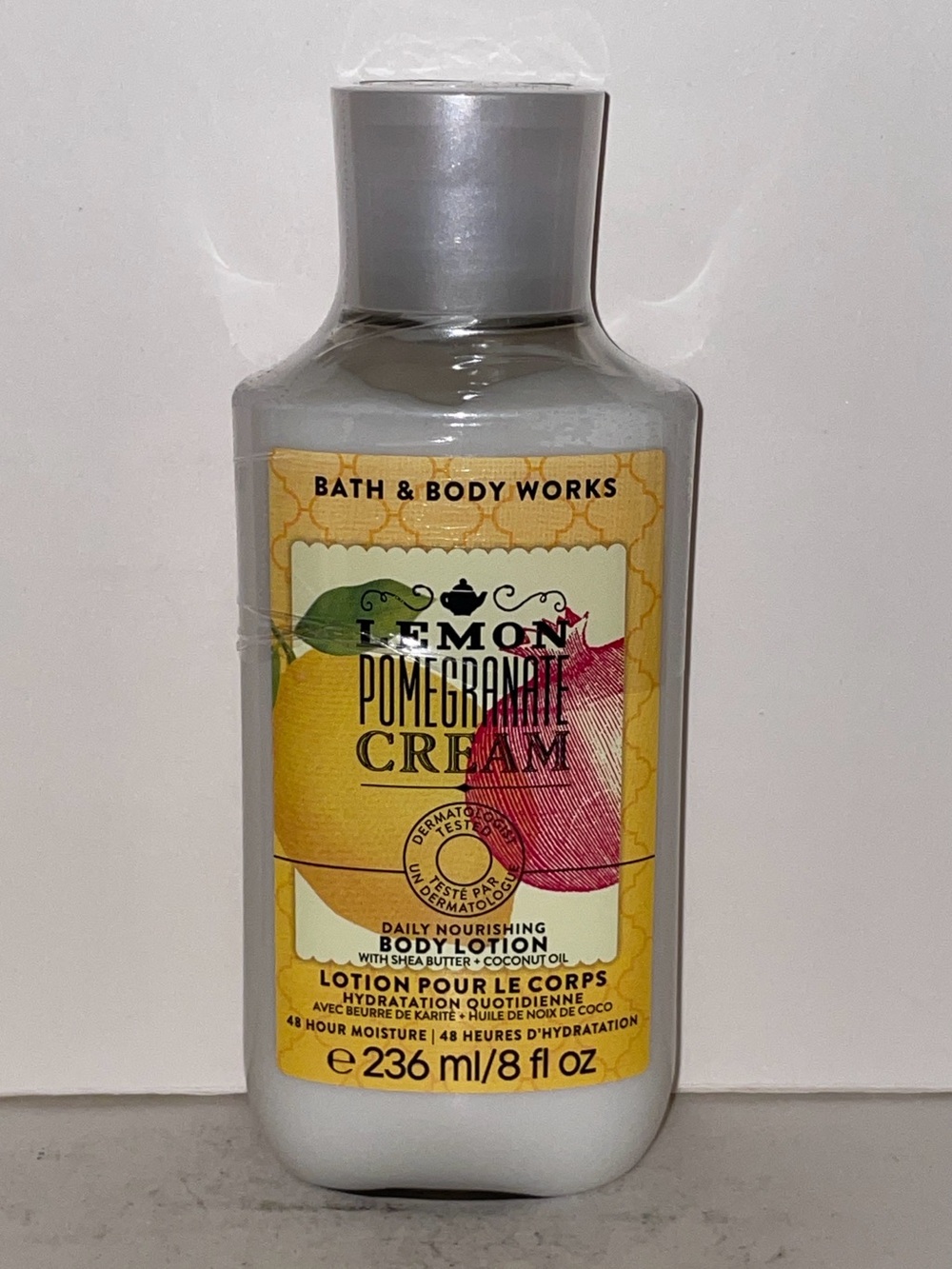 Bath & Body Works Lemon Pomegranate Cream Body Lotion 8oz Discontinue Sealed New